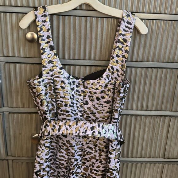 Jonathan Simkhai Lamé Jacquard Bustier Dress size 8 NWT - Picture 14 of 15